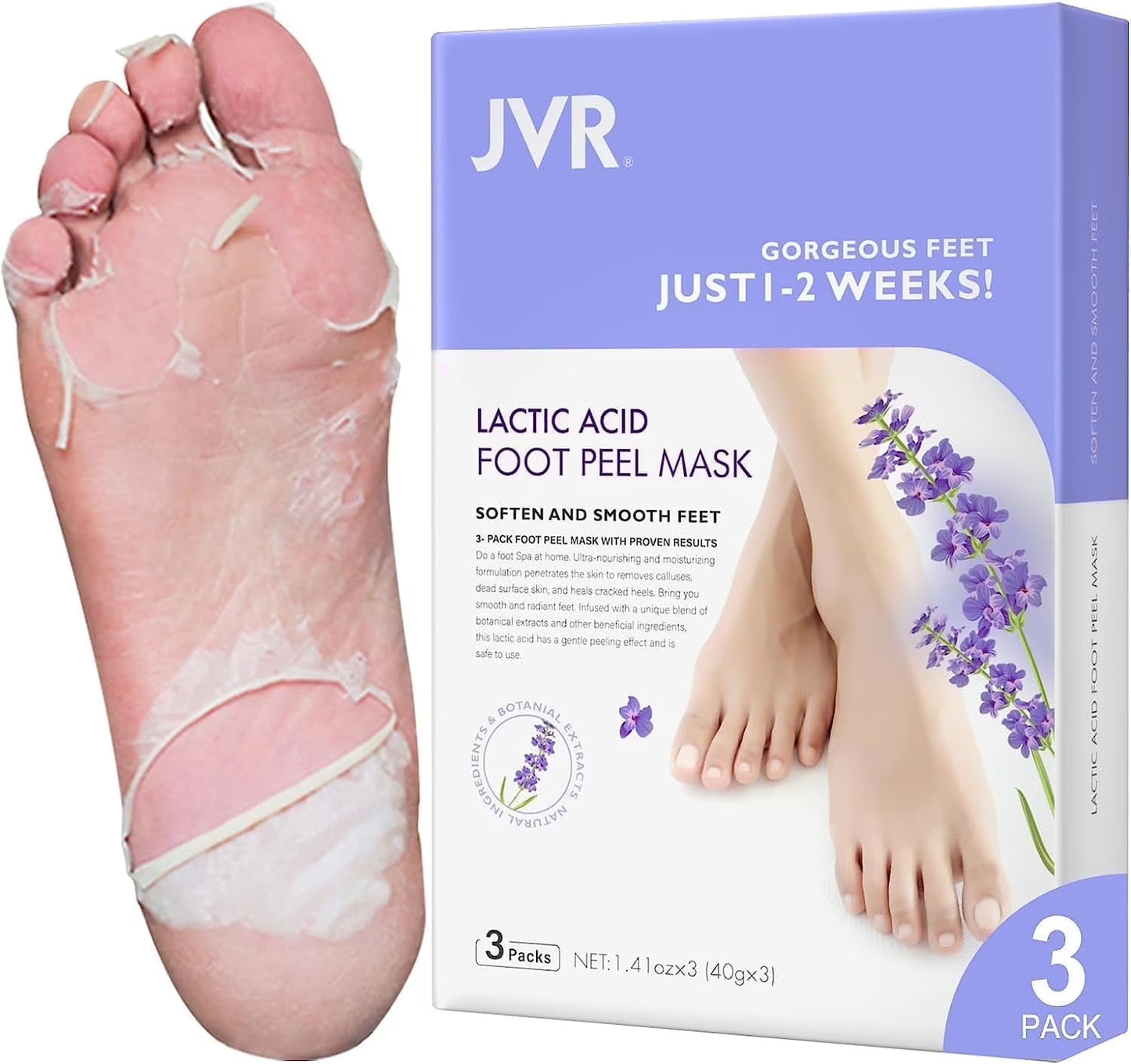 Exfoliating Foot Peel Mask V11 V21