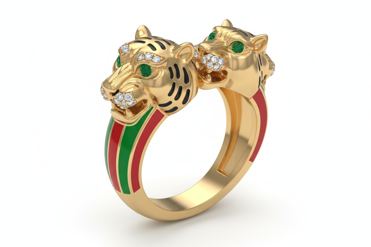 3d Gucci Dionysus Ring