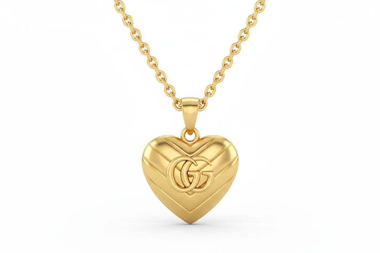3d Gucci GG Marmont Necklace