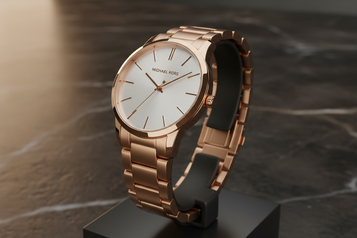 3d Michael Kors Slim Runway Watch