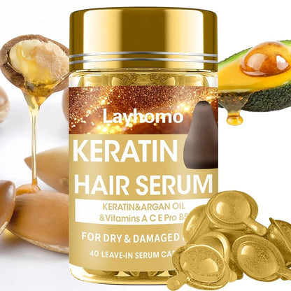 Keratin Hair Repair Serum